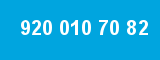 920 010 70 82